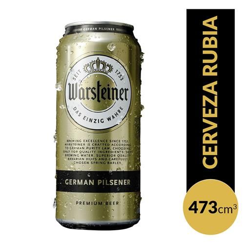 Cerveza Warsteiner German Pilsener 473Ml