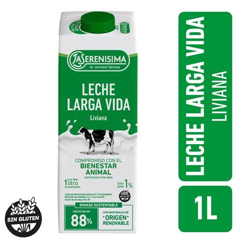 Leche Larga Vida La Serenísima Liviana 1L