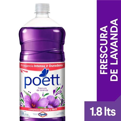 Limpiador Poett Frescura De Lavanda 1 8L