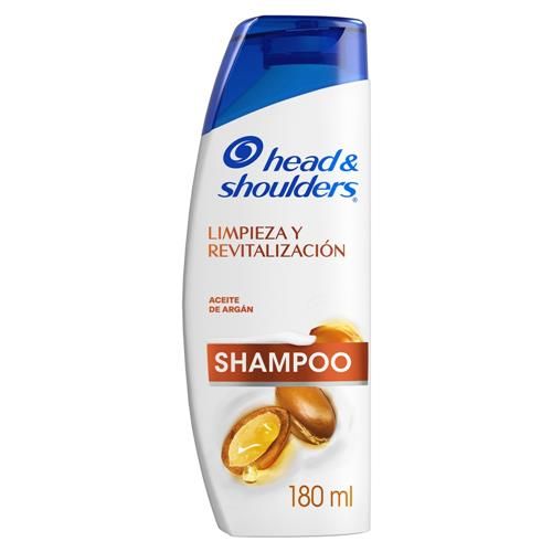 Shampoo Head Y Shoulders Limpieza Y Revitalización 180Ml