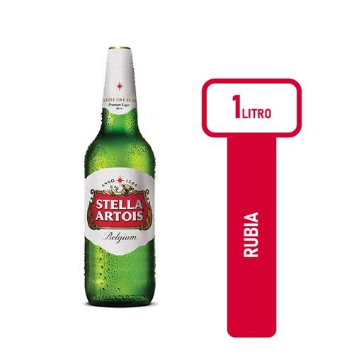 Cerveza Stella Artois Rubia 1L