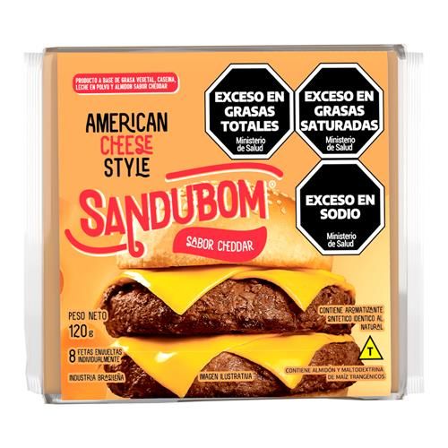 Queso Sandubom American Cheddar 120G