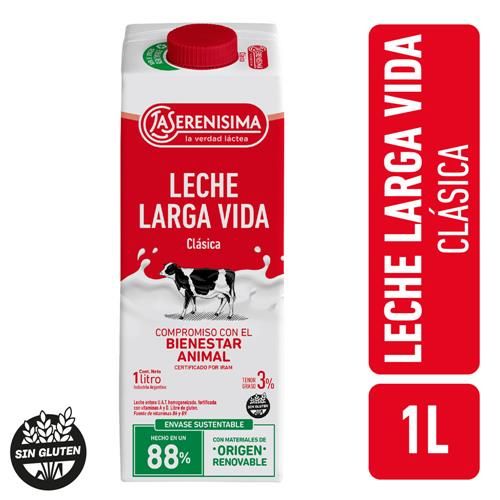 Leche Larga Vida La Serenísima Clásica 1L